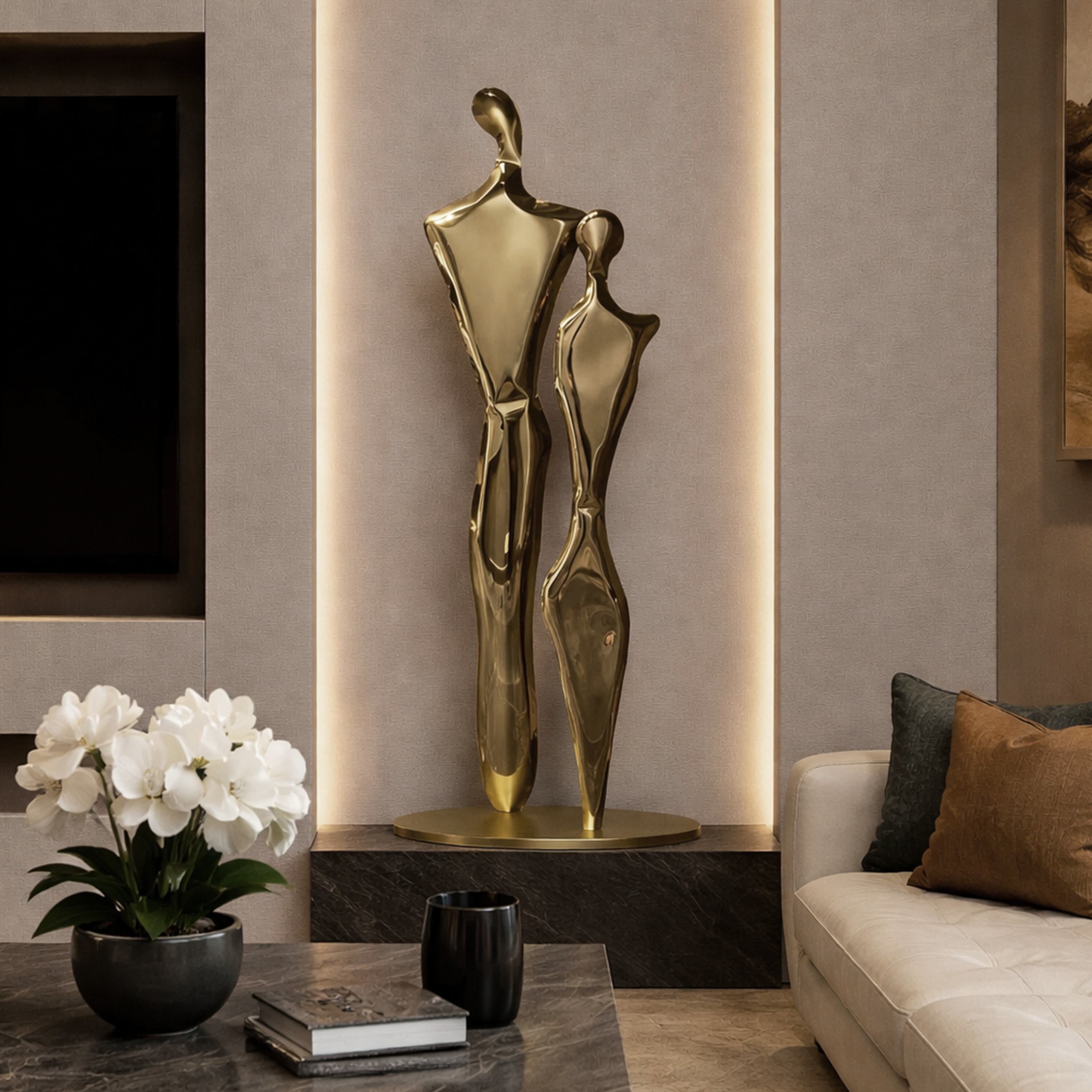 Matchstick Heads Floor Sculpture