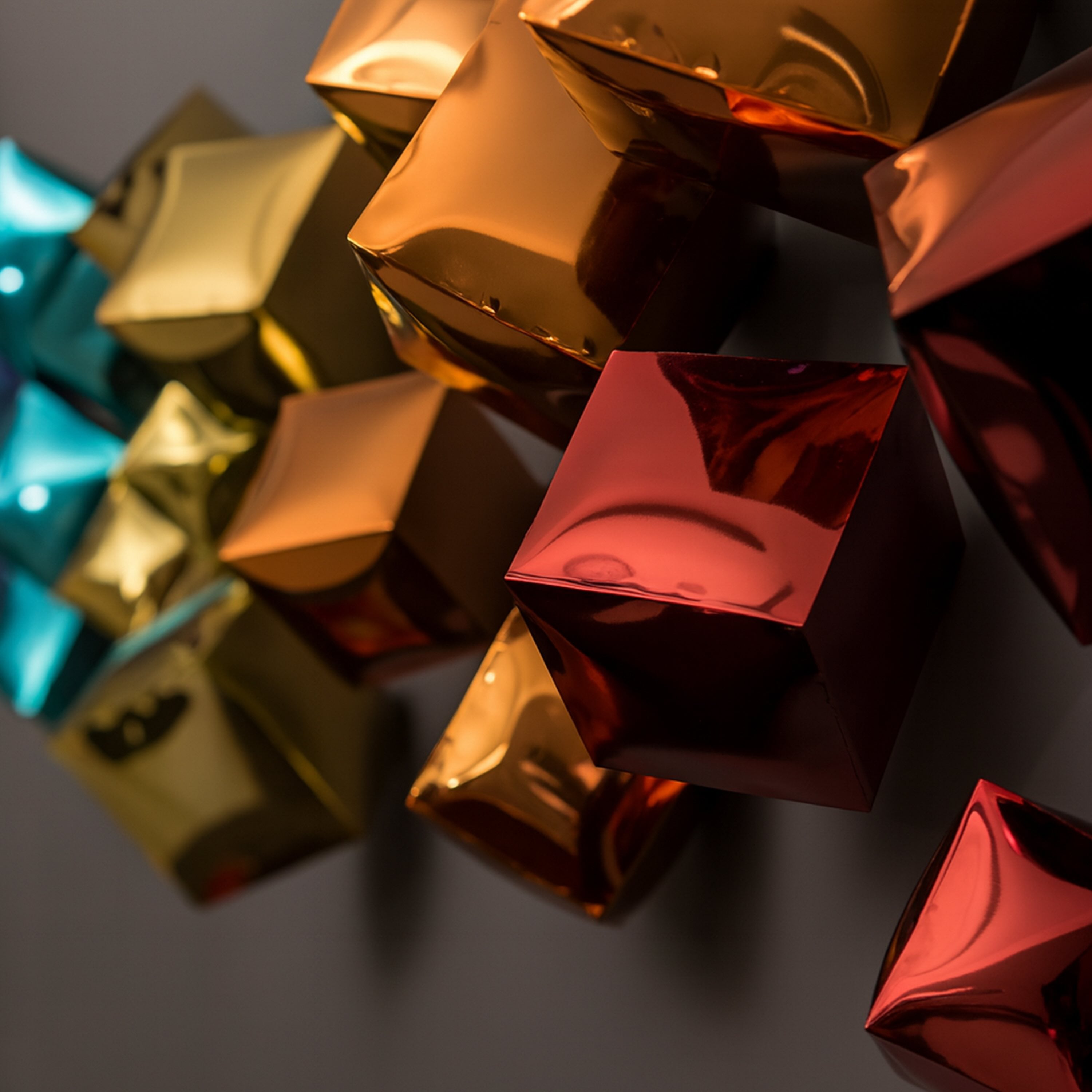 Floating Cubes