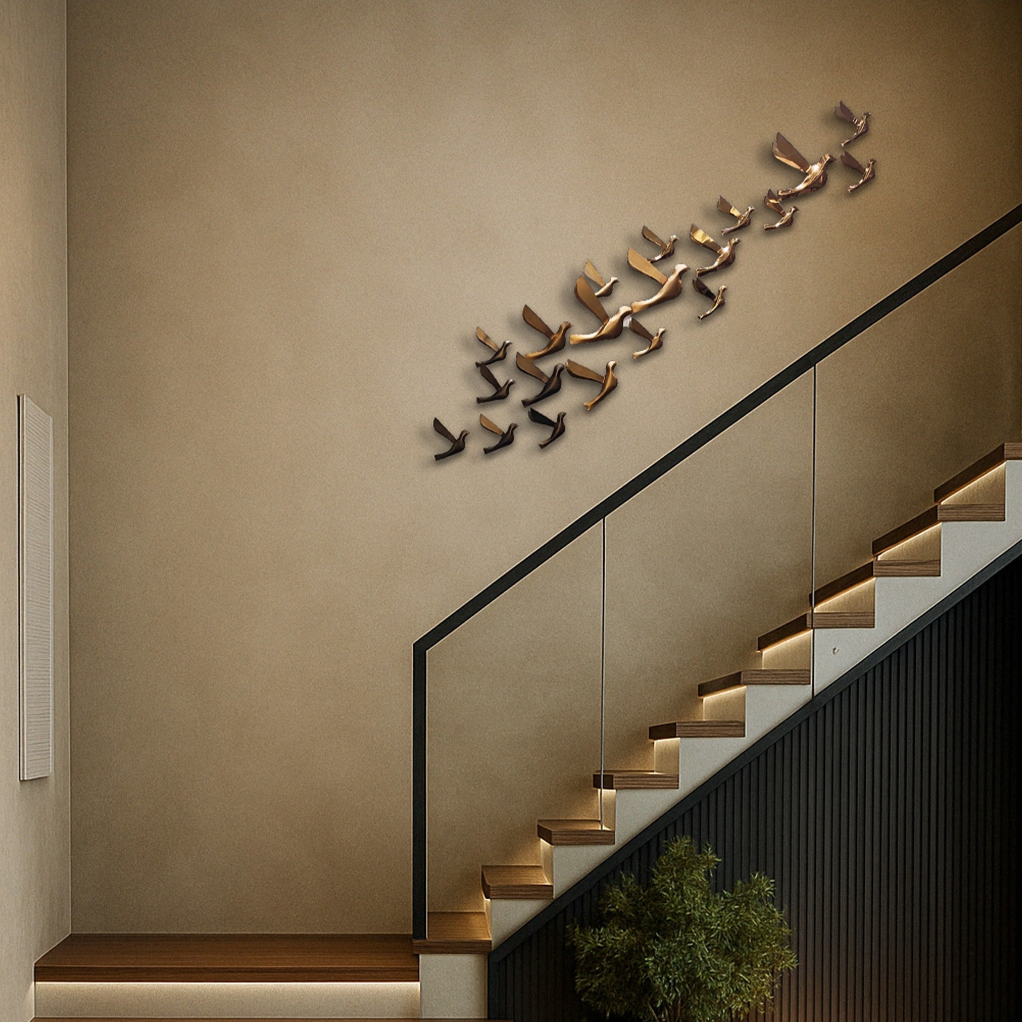 Flying doves