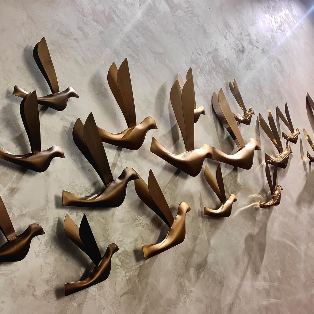 Flying doves