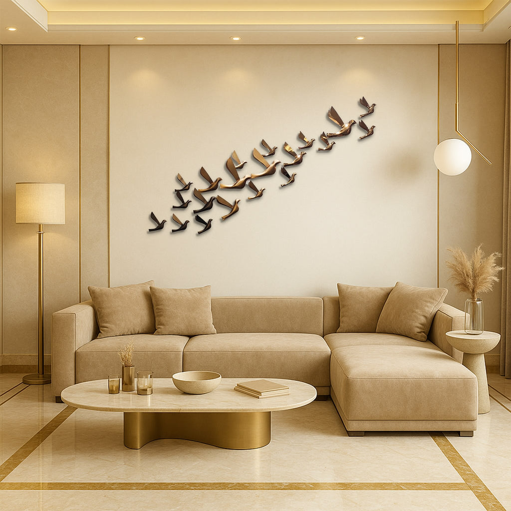 Flying doves