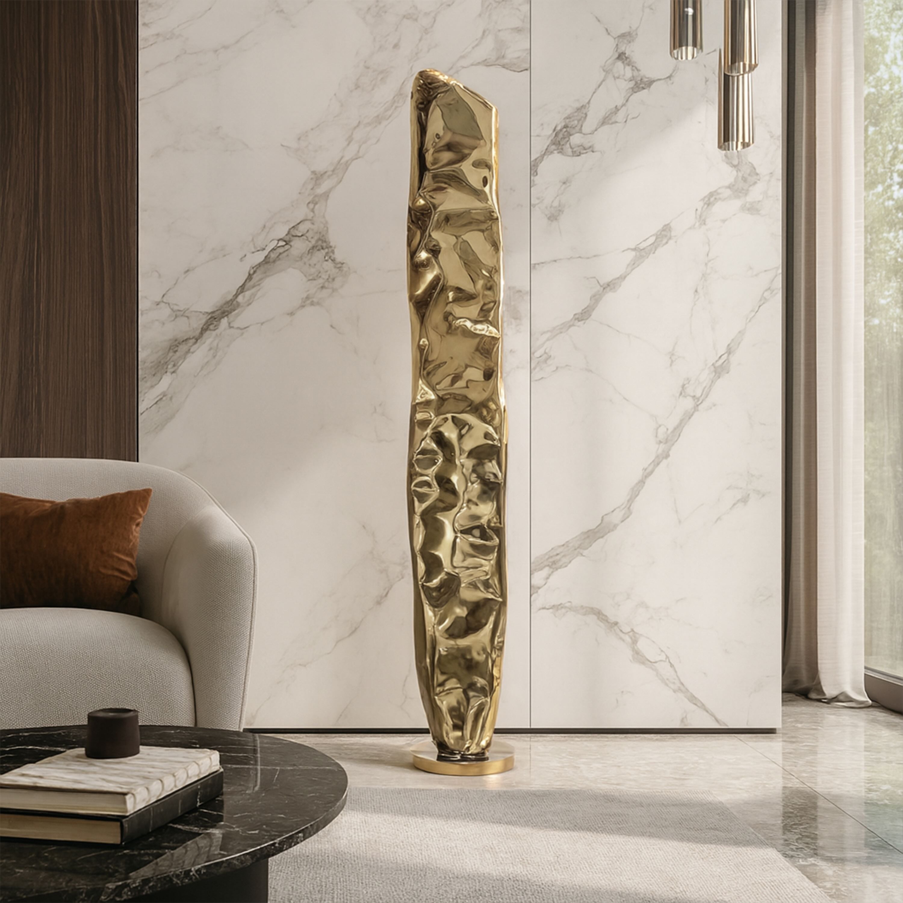 Glacier Floor Sculpture